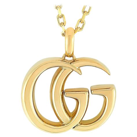 gold plated gucci pendant|Gucci pendant necklace.